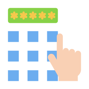 Pin Number, Code, Access, Payment, Pin  icon