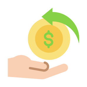 Refund, Money, Shopping, Financial, Refunding  icon