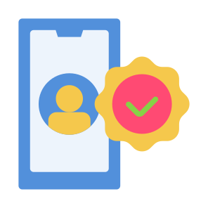 Verified Account, Verified User, Verified, Account, User Profile, Security  icon