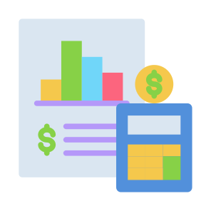 Budget Calculation, Budgeting, Report, Budget, Cost, Calculation icon