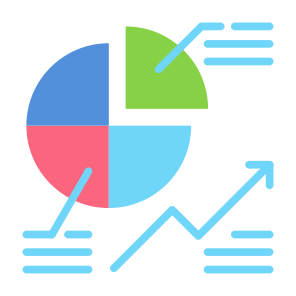 Data Analytics, Profit, Growth, Data, Analysis, Report  icon