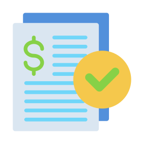 Paid, Taxes, Tax, Receipt, Document, File  icon