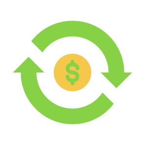 Process Transaction, Process, Transaction, Money, Transfer, Currency  icon