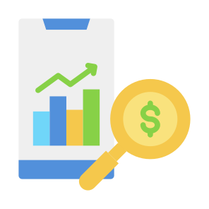Analysis, Marketing, Research, Finance, Money icon