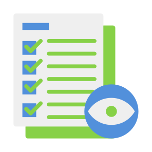 Audit, Eye, Investigation, Controlling, Checking  icon
