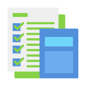 Calculation, Document, Calculating, Calculate, Exam icon