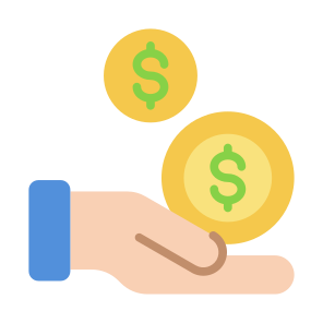 Earning, Money, Income, Growth, Salary icon