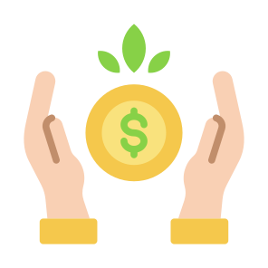 Growth, Money, Increase, Plant, Investment icon