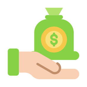 Loans, Investment, Money Bag, Finance, Accounting icon