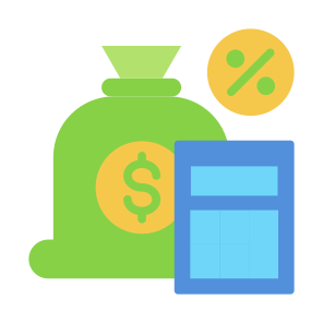 Taxation, Money, Calculation, Tax, Economy  icon