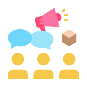 Brand Engagement, Marketing, Experience, Branding, Popularity  icon