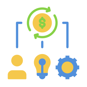 Business Model, Progress, Management, Idea, Modeling icon