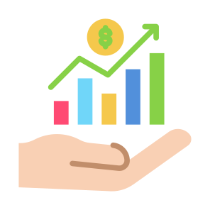 Dividend, Income, Profit, Yield, Investment icon