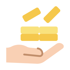 Earning, Money, Saving, Cash, Income icon