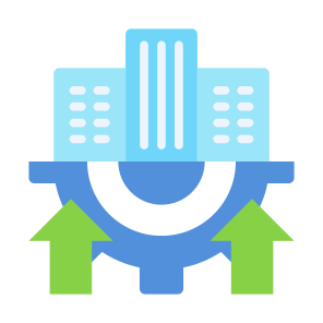 Enterprise, Company, Development, Growth, Office icon