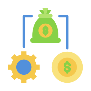 Expense, Cost, Fund, Structure, Balance icon