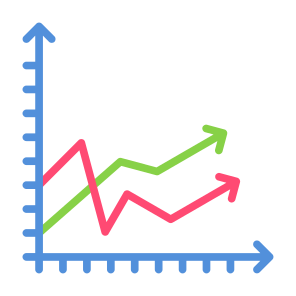 Stock Market, Stock, Trading, Analytics, Trade icon