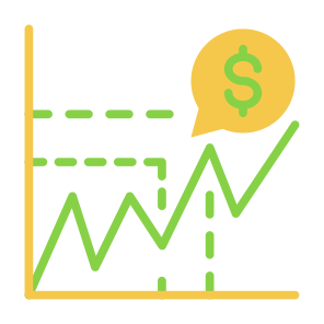 Aggregate Demand, Aggregate, Line Chart, Report, Analysis, Statistics icon