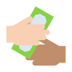 Cash Payment, Payment, Cash, Commerce, Wages, Salary   icon