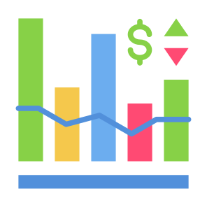 Market Fluctuation, Stock, Market, Fluctuation, Volatility, Statistics icon
