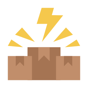 Supply Shock, Event, Product, Supply, Package, Cardboard icon