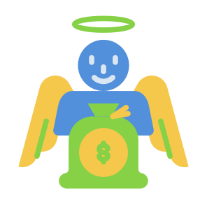 Angel Investor, Angel, Investor, Investment, Fund, Finance icon