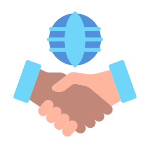 Business Partnership, Global, Collaboration, Cooperation, Cooperate, Partnership icon