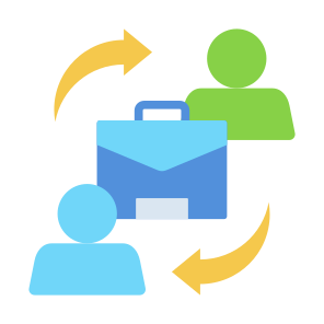 Business To Business, Business, Bb, Transaction, Partner, Collaboration icon