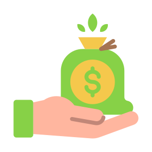 Profitable, Investment, Profit, Money, Grow, Cash icon