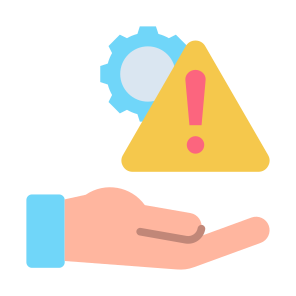 Risk Management, Risk, Management, Control, Prevent, Handling icon