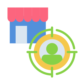 Target Market, Target, Shop, Consumer, Audience, Customer icon