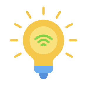 Smart Bulb, Energy, Lamp, Smart Light, Smart Control icon