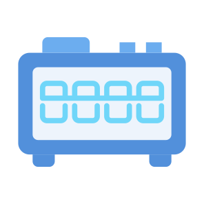 Smart Clock,  Alarm, Date, Digital Clock, Desk Clock  icon