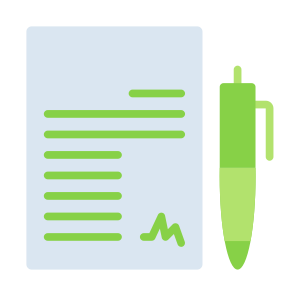 Contract, Sign, File, Document, Files And Folders icon