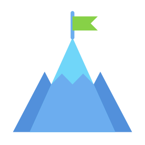 Mission, Mountain, Winner, Goal, Challenge  icon