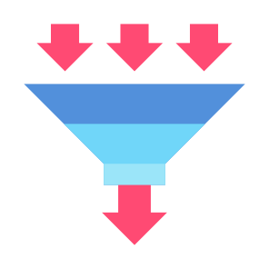 Sorting, Funnel, Filter, Sorting, Filtering  icon