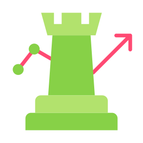Strategy, Planning, Statistics, Chess Piece, Tactics icon