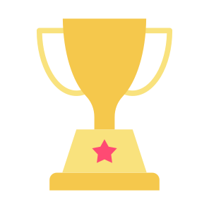 Trophy, Cup, Winner, Goal, Champion   icon