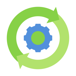 Work Process, Cogwheel, Configuration, Progress, Work Process  icon