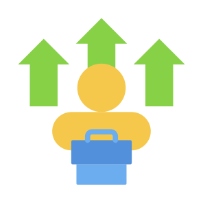 Career, Job, Employee, Growth, Promotion  icon