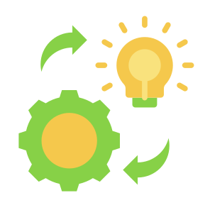 Implement, Idea, Process, Innovation, Implementation  icon