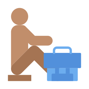 Layoff, Fired, Dismissal, Unemployment, Job Loss  icon