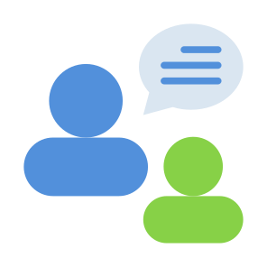Mentoring, People, Talk, Speech Bubble, Mentorship  icon