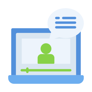 Tutorial, Communications, Lesson, Live Streaming, Online Video  icon