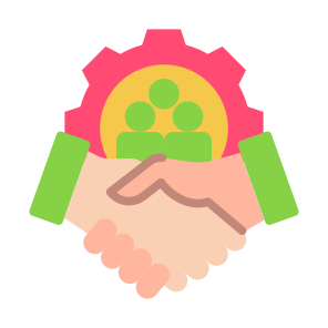 Customer Relationship Management, Agreement, Handshake, Business, Partnership icon