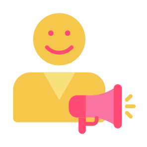 Influencer Marketing, Social Media, Communications, Promotion,  Professions And Jobs  icon