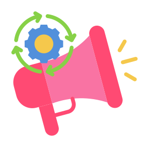 Marketing Automation, System, Marketing,  Process, Campaign icon