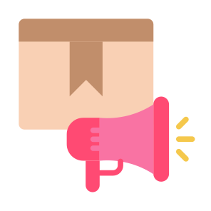 Product Marketing, Box, Marketing, Promotion, Product icon