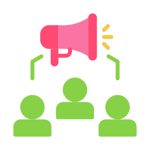 Public Relations, People, Marketing, Announcement, Promotion icon