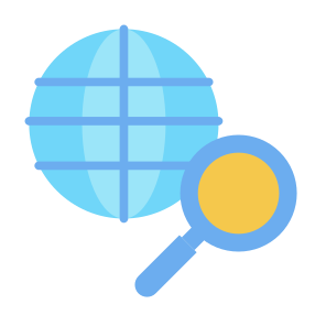 Url, Search Engine, Search, Loupe, Browsers  icon